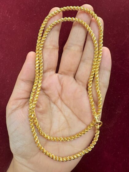 Everyday Elegance 24-inch Micro Plated Chain