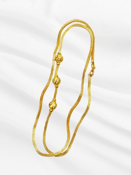 Mugappu chain Micro plated