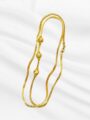 Mugappu chain Micro plated