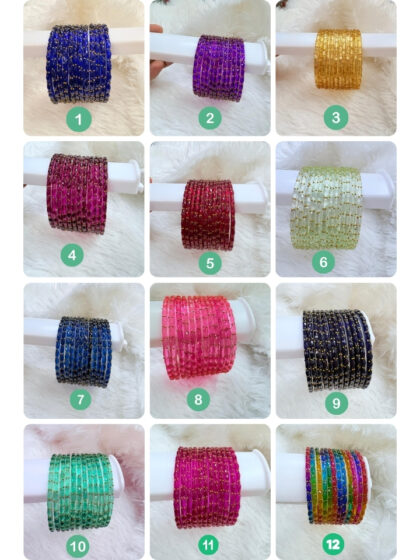 Raindrops bangles