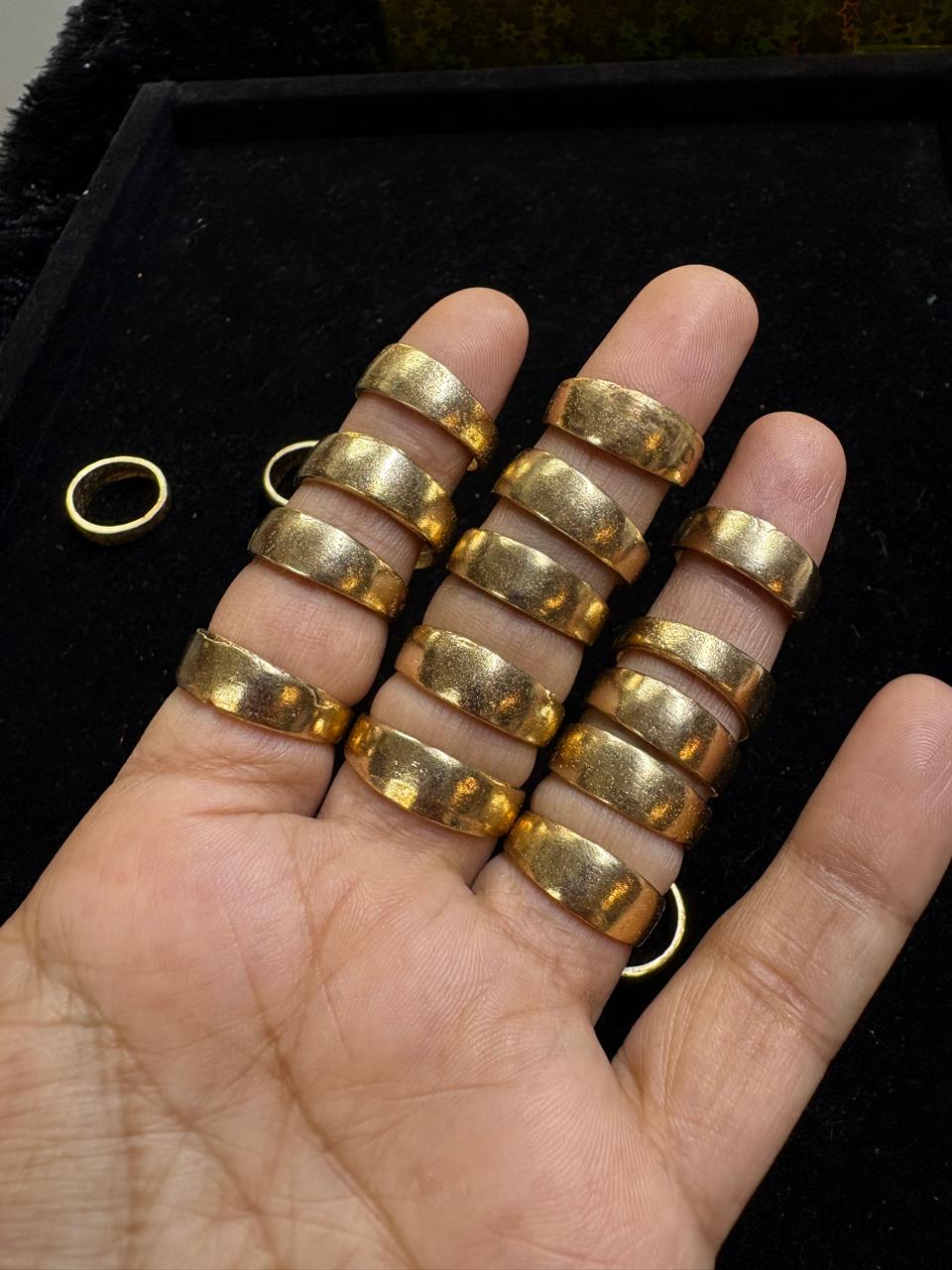 Traditional Panchaloha Earrings for Women – Antique Gold Finish