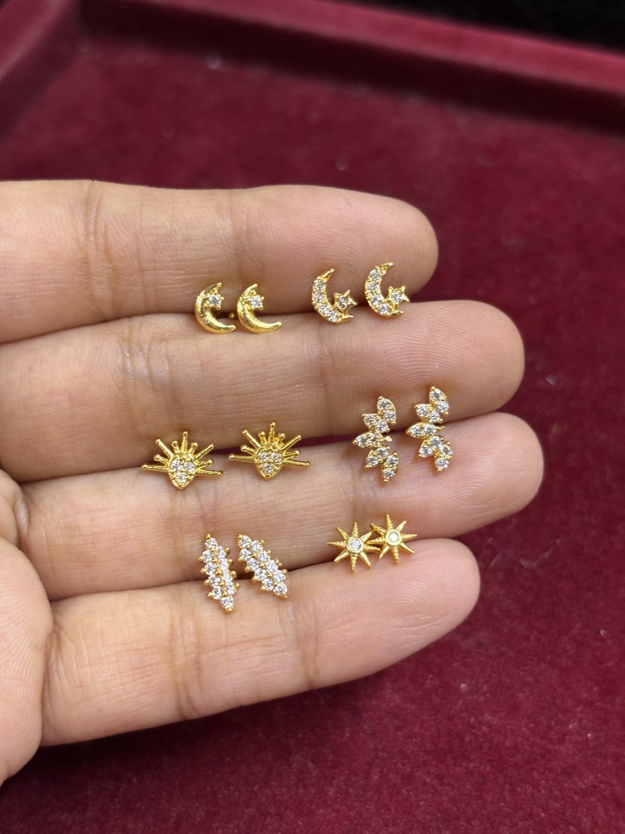Combo set Side earrings - CB33301